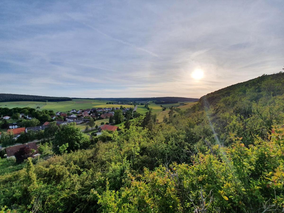 Ferienwohnung Am Sonnigen Haimberg Фульда Экстерьер фото