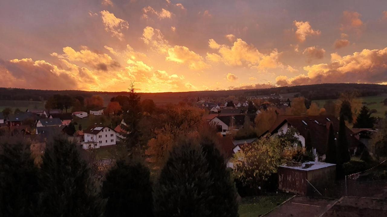 Ferienwohnung Am Sonnigen Haimberg Фульда Экстерьер фото